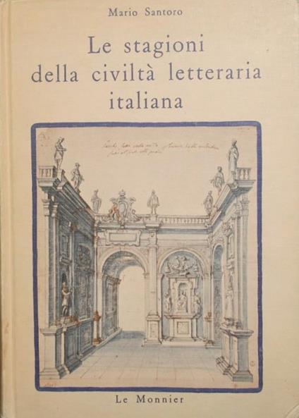 Le stagioni della civiltà letteraria italiana - Mario Santoro - copertina