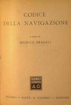 Codice della Navigazione - Michele Fragali - copertina