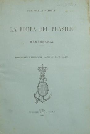 La bouba del Brasile. Monografia - Achille Breda - copertina