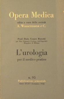 L' urologia. Per il medico pratico - Cesare Boretti - copertina