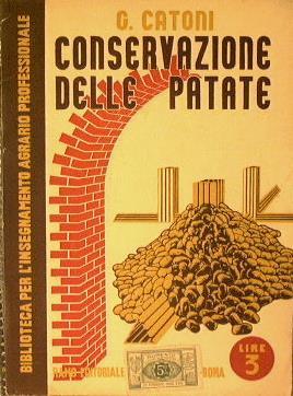 Conservazione delle patate - Giulio Catoni - copertina