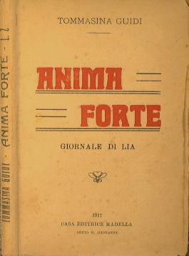 Anima forte - Tommasina Guidi - copertina