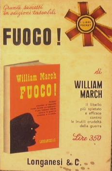 Fuoco ! - William March - copertina