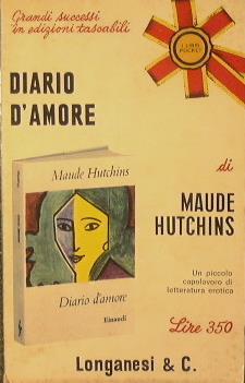 Diario d'amore - Maude Hutchins - copertina