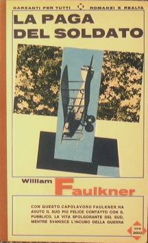 La paga del soldato - William Faulkner - copertina