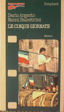 Le cinque giornate - Dario Argento - copertina