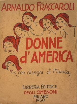 Donne d'America - Arnaldo Fraccaroli - copertina