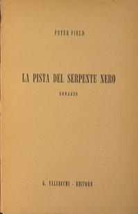 La pista del serpente nero - Peter Field - copertina