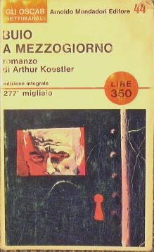 Buio a mezzogiorno - Arthur Koestler - copertina