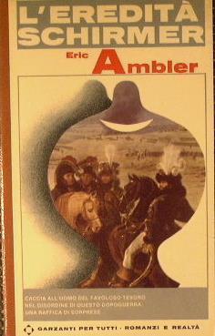 L' eredità Schirmer - Eric Ambler - copertina