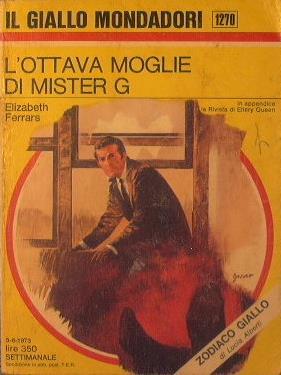 L' ottava moglie di mister G - Elizabeth Ferrars - copertina