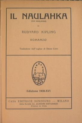 Il Naulahka - Rudyard Kipling - copertina