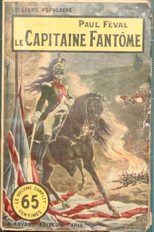Le Capitaine Fantome - Paul Féval - copertina
