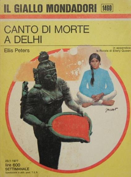 Canto di morte a Delhi - Ellis Peters - copertina