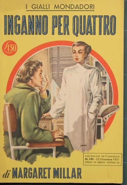 Inganno per quattro - Margaret Millar - copertina