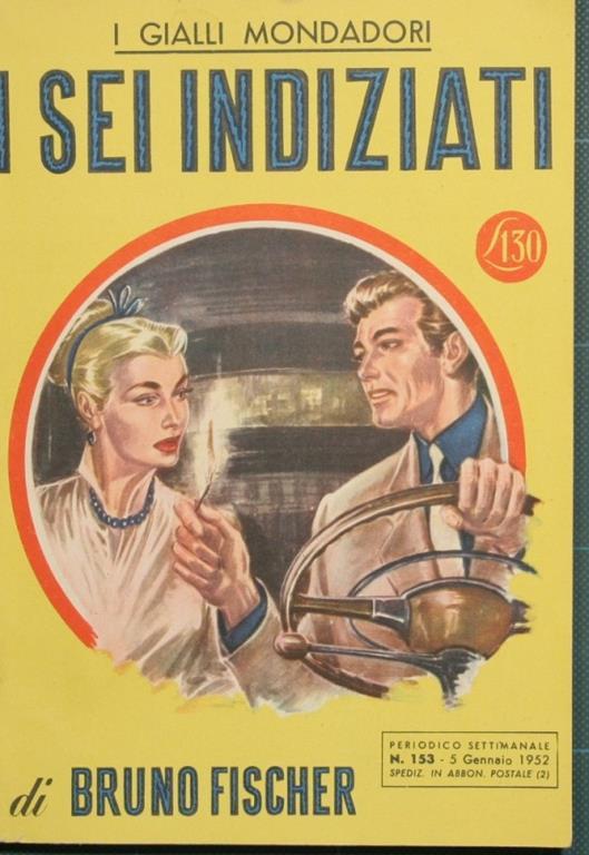 I sei indiziati - Bruno Fischer - copertina