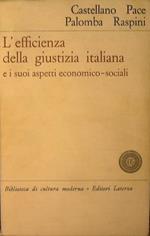 L' efficienza della giustizia Italiana. E i suoi aspetti economico. sociali