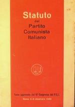 Statuto del partito Comunista italiano