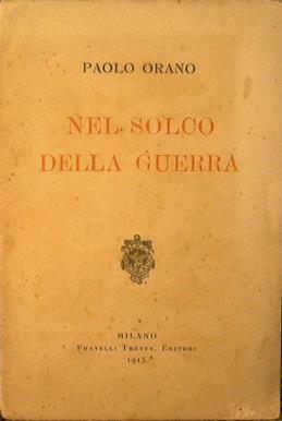 Nel solco della guerra - Paolo Orano - copertina