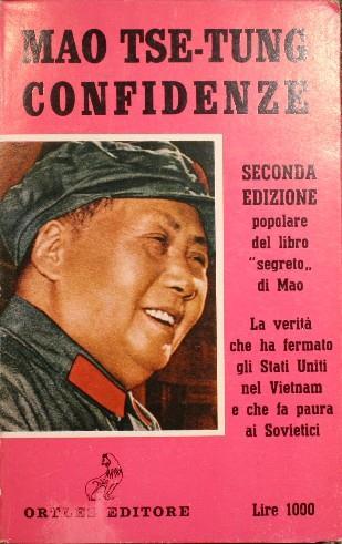Confidenze - Tse-tung Mao - copertina