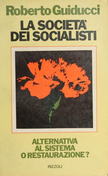 La società dei socialisti - Roberto Guiducci - copertina