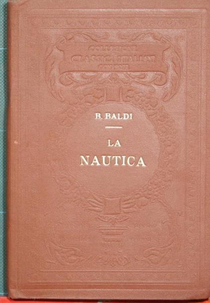 La nautica - Bernardino Baldi - copertina