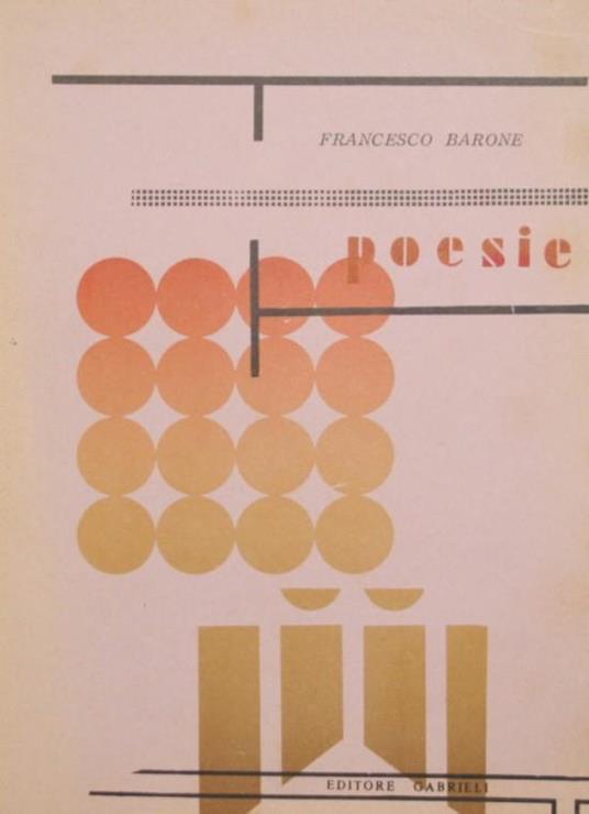 Poesie. L'ombra di Caino - Francesco Barone - copertina