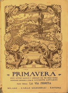 Primavera - Giuseppe Lipparini - copertina