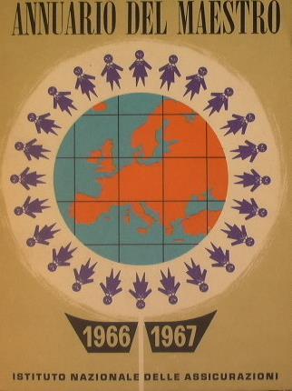 Annuario del maestro 1966 1967 - copertina