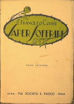 Saper soffrire - François Coppée - copertina