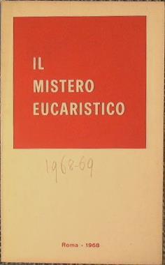 Il mistero eucaristico - copertina