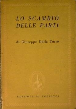 Lo scambio delle parti - Giuseppe Dalla Torre - copertina