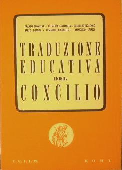 Traduzione educativa del Concilio - copertina