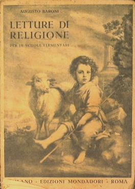 Letture di religione. Per la V classe elementare - Augusto Baroni - copertina