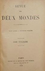 Revue des deux mondes. Vol. XX - Mars-Avril. XCIV année. Septiéme période