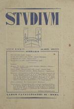 Studium. Agosto - Settembre 1938