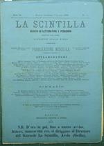 La scintilla. N. 4. Rivista di letteratura e pedagogia