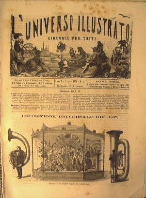 L' Universo illustrato. Giornale per tutti - copertina