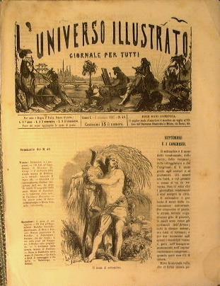 L' Universo illustrato. Giornale per tutti - copertina