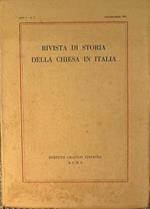 Rivista di storia della chiesa in Italia