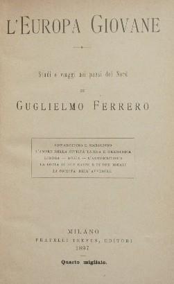 L' Europa giovane. Studi e viaggi nei paesi del Nord - Guglielmo Ferrero - copertina