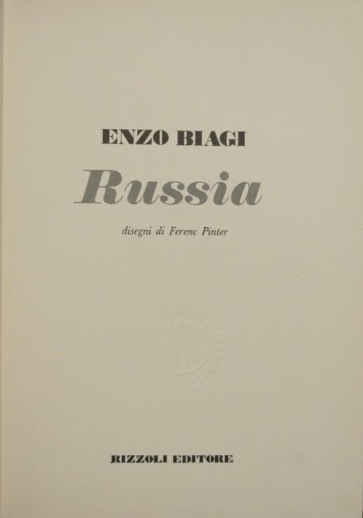 Russia - Enzo Biagi - copertina