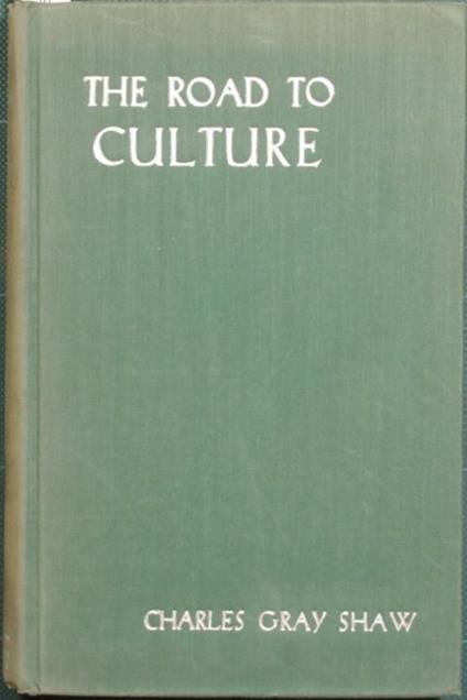 The road to culture - Charles Shaw - copertina