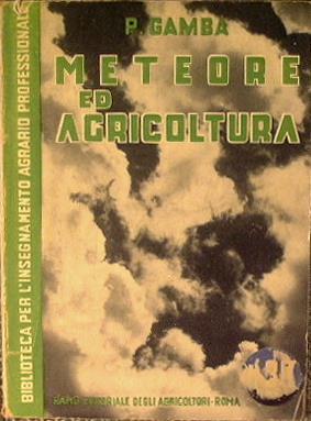 Meteore ed agricoltura - Pericle Gamba - copertina