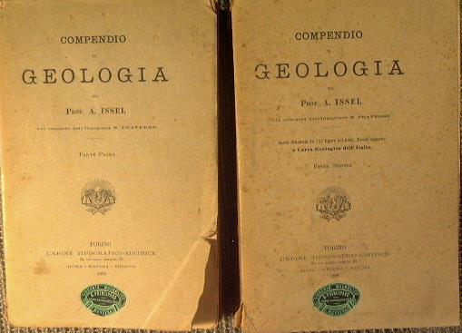 Compendio di Geologia - Arturo Issel - copertina