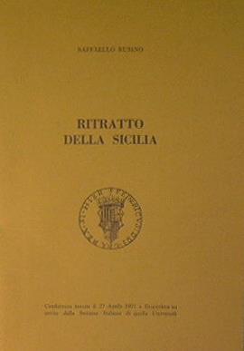 Ritratto della Sicilia - Raffaele Rubino - copertina