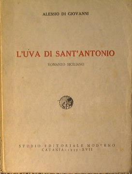 La racina di Sant'Antonio - Alessio Di Giovanni - copertina