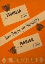 Siviglia ( valzer ). Marisa ( mazurka ). Serie Musette per fisarmonica