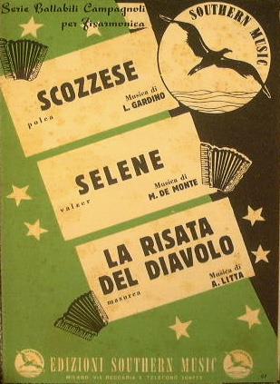 Scozzese ( polka ). Selene ( valzer ). La risata del diavolo ( mazurka ) - L. Gardino - copertina