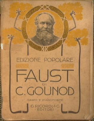 Faust - Charles Gounod - copertina